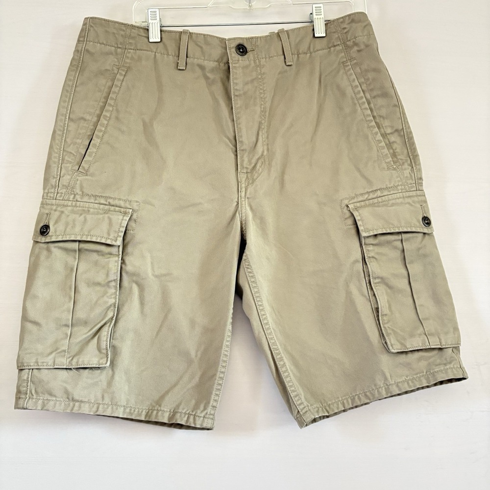 Levi's Carrier Cargo 10" Inseam Shorts Mens Size 33 No Stretch Utilitarian Loose